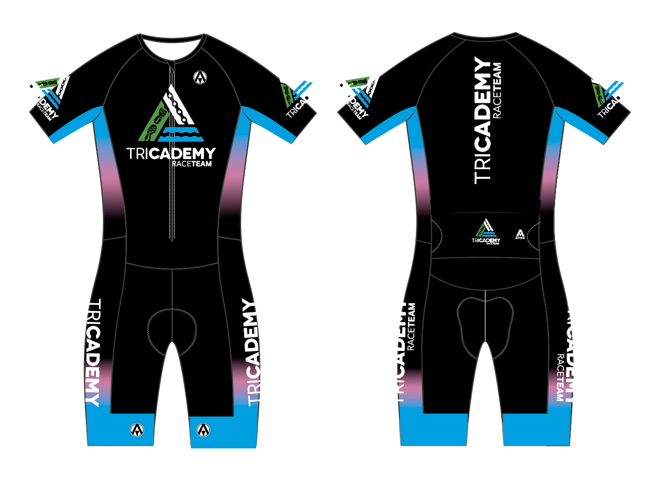 TRICADEMY PRO SPEED TRI SUIT