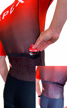 Load image into Gallery viewer, SWINDON TRI PRO ENDURANCE RACE SPEED TRI SUIT - RED BLACK