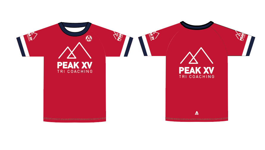 Peak XV Tri Coaching FULL CUSTOM T SHIRT