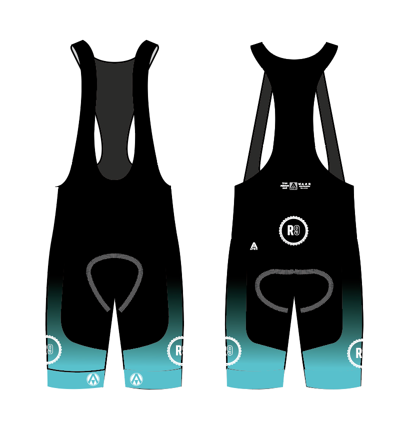 R9 COACHING TEAM BIB SHORTS