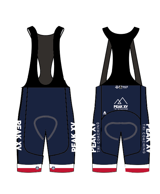 Peak XV Tri Coaching TEAM BIB SHORTS