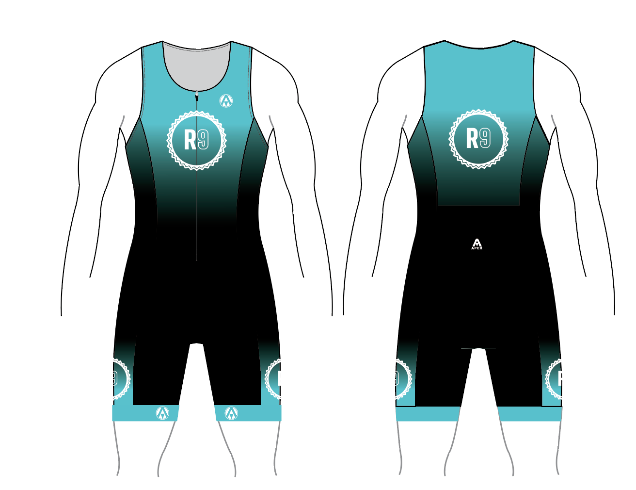 R9 COACHING PRO TRI SUIT