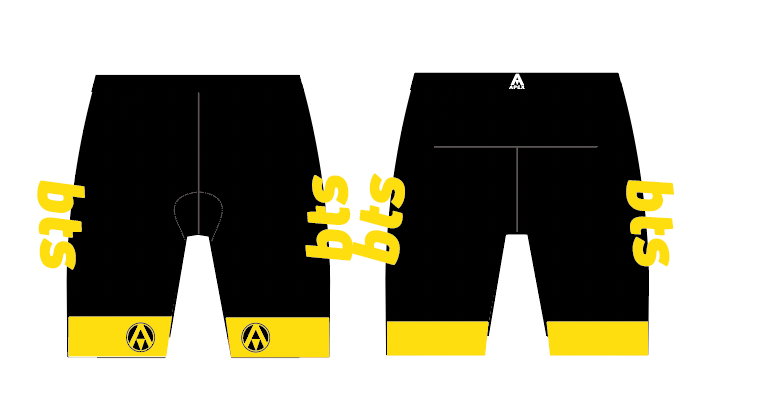 BTS TEAM TRI SHORTS